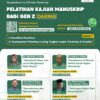 Pusat Studi Manuskrip UIN Sunan Kalijaga Gelar Pelatihan Kajian Manuskrip Daring untuk Gen Z