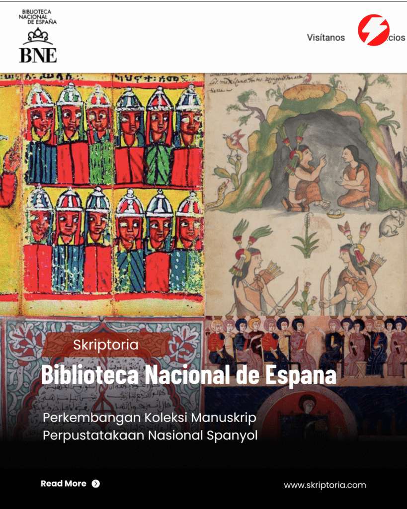 Perkembangan Koleksi Manuskrip Biblioteca Nacional de España
