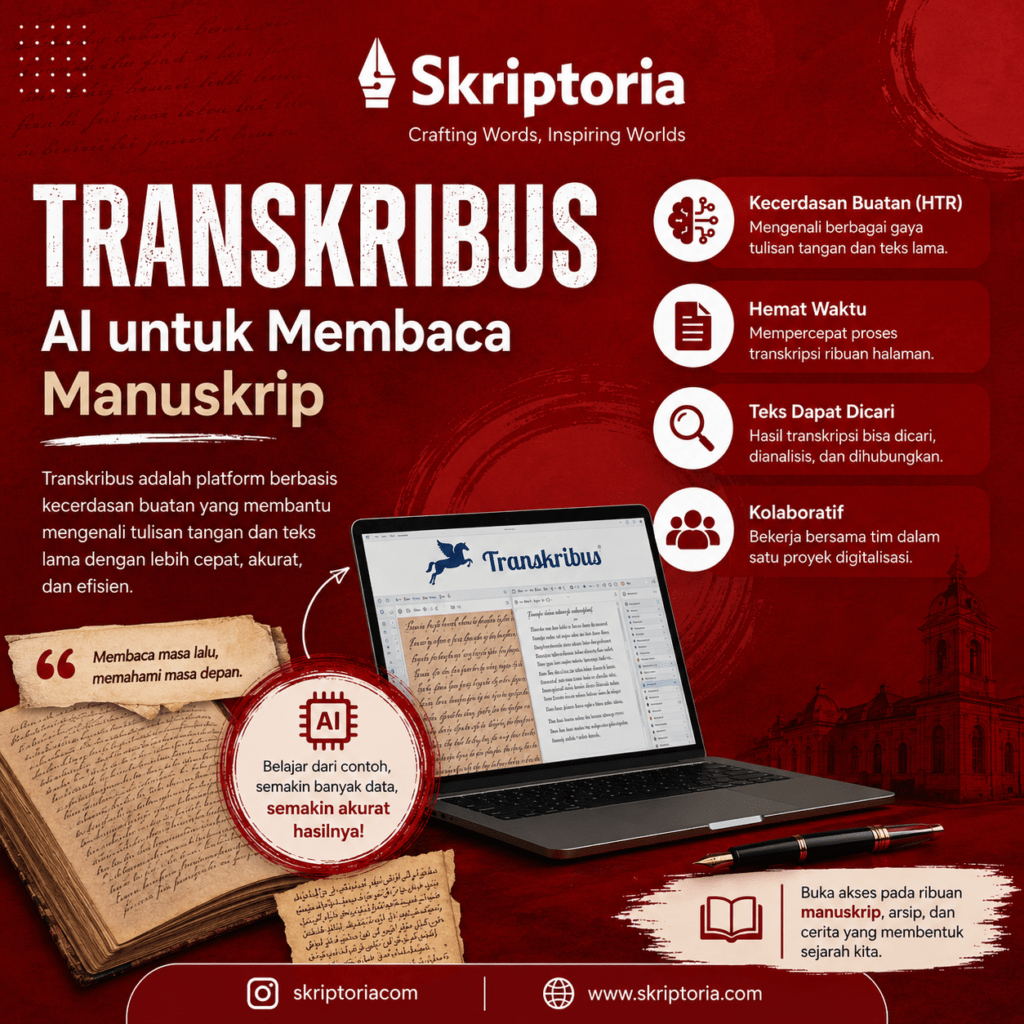 Transkribus: Alat Bantu AI dalam Membaca Manuskrip