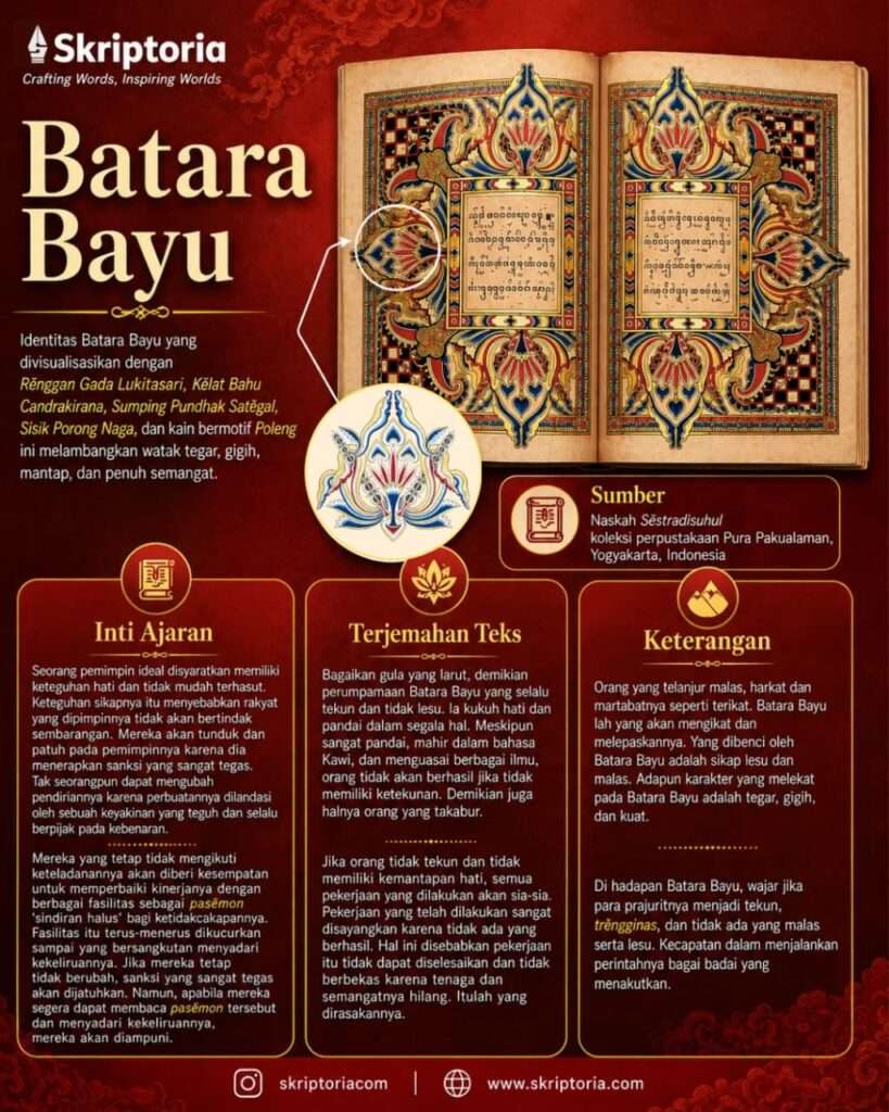 Batara Bayu: Keteguhan, Kegigihan, dan Semangat dalam Manuskrip Pakualaman