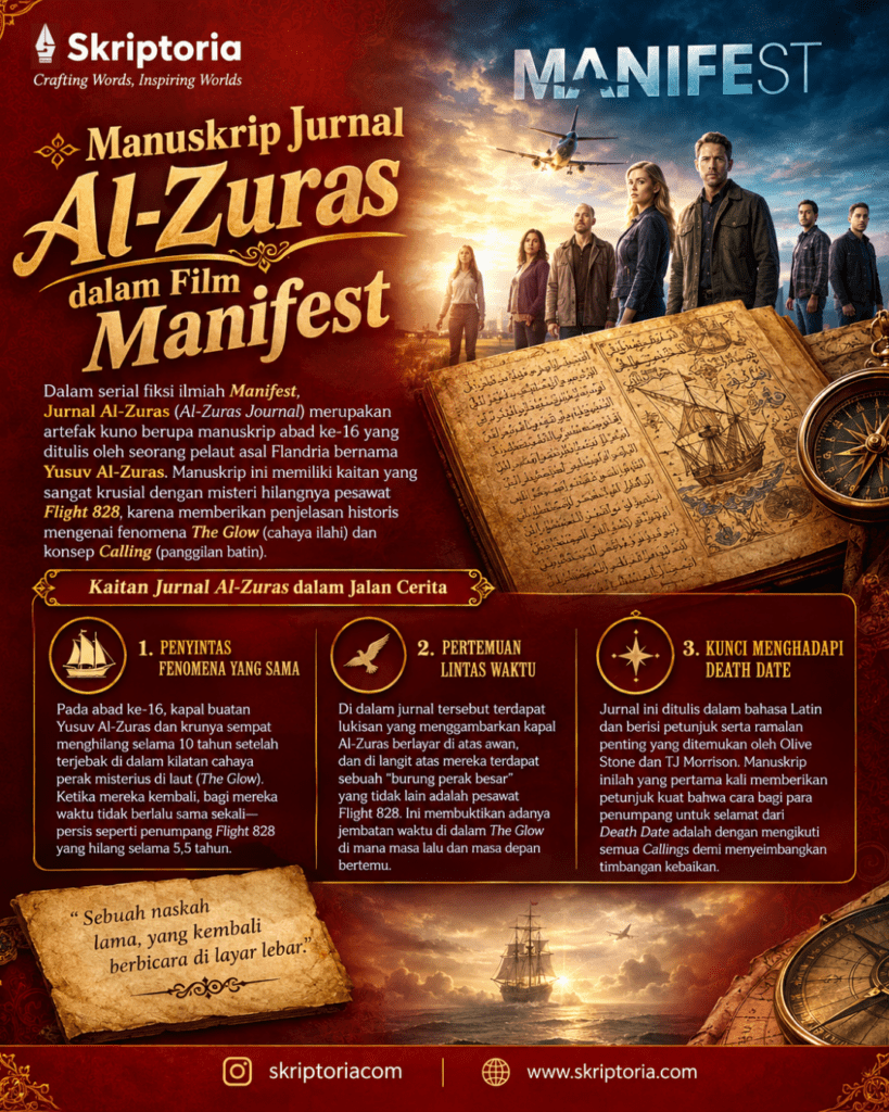 Transformasi Digital Manuskrip Jurnal Al-Zuras dalam Film Manifest