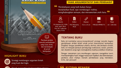 Strategi Menulis Bagian Pembahasan Artikel Jurnal Internasional Bereputasi yang Argumentatif dan Persuasif