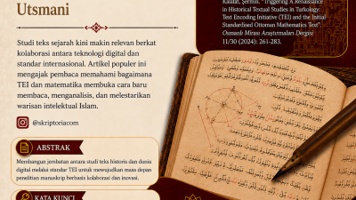 TEI & Matematika dalam Penelitian Teks Turki Utsmani