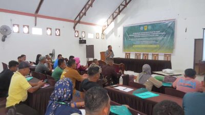 TEP UI Bekali 17 Desa Kawasan Transmigrasi Mangoli “8 Aksi Petani Tanggap Perubahan Iklim”