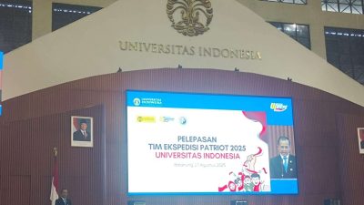 Menteri Transmigrasi Lepas Tim Ekspedisi Patriot Universitas Indonesia